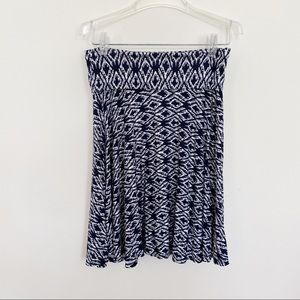 Max Studio Aztec Patterned Skirt